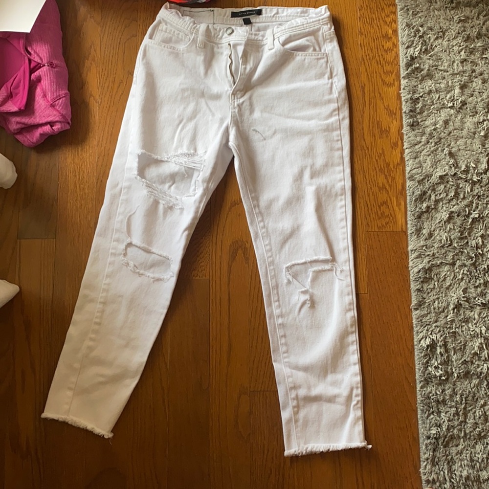 Flying monkey white jeans